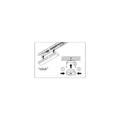 Ledvance LED Skensystem Trusys Flex Wallwasher Vit 35W 5700lm - 840 Kallvit | Dali Dimbar - Ersättare 2x58W