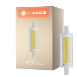 Ledvance LED Slim Line R7s 78mm 9.5W 1055lm - 827 Extra Varm Vit | Ersättare 75W