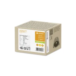 Ledvance LED Spot Adjust Aluminium Silver 8W 680lm 36D - 930 Varm Vit | Utskärning 68mm - IP20 - Bästa färgåtergivning - Dimbar