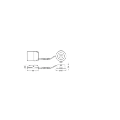 Ledvance LED Spot Air Adjust Aluminium Vit 4W 320lm 36D - 930 Varm Vit | Utskärning 68mm - IP23 - Bästa färgåtergivning - Dimbar