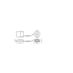 Ledvance LED Spot Air Fix Aluminium Vit 6W 510lm 36D - 930 Varm Vit | Utskärning 68mm - IP65 - Bästa färgåtergivning - Dimbar