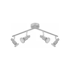 Ledvance LED Spot GU10 Aluminium 4x 3W - 827 Extra Varm Vit