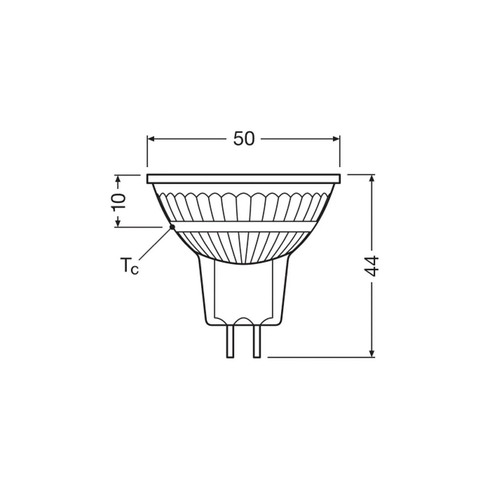 Ledvance LED Spot GU5.3 MR16 3.4W 350lm 36D - 927 Extra Varm Vit | Bästa Färgåtergivning - Dimbar - Ersättare 35W