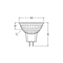 Ledvance LED Spot GU5.3 MR16 3.4W 345lm 36D - 940 Kallvit | Bästa Färgåtergivning - Dimbar - Ersättare 35W