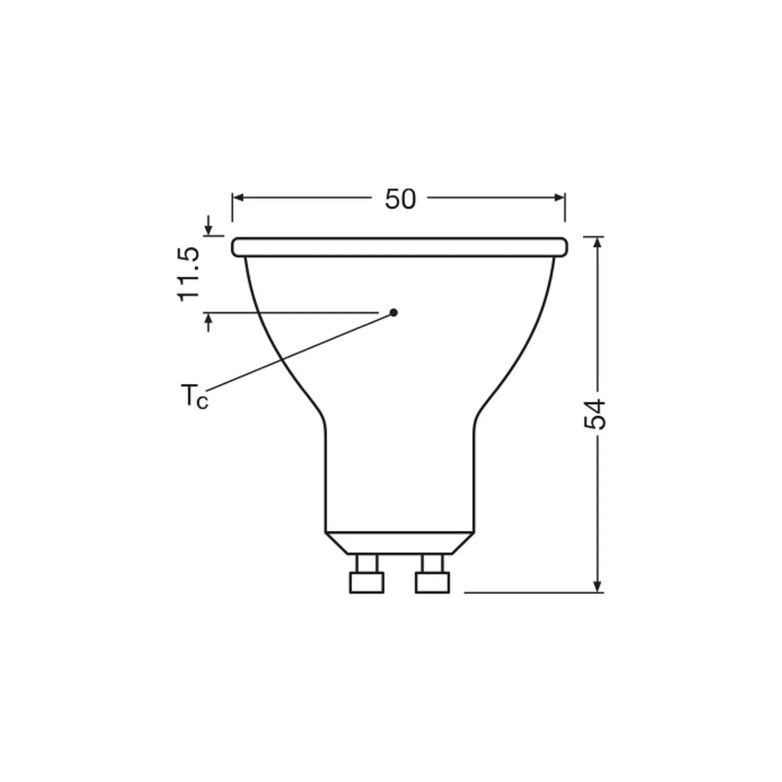 Ledvance LED Spot GU10 PAR16 3.7W 350lm 36D - 927 Extra Varm Vit | Bästa Färgåtergivning - Dimbar - Ersättare 50W