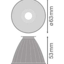 Ledvance LED Spårbelysning Spot Reflektor 75D Silver Spot