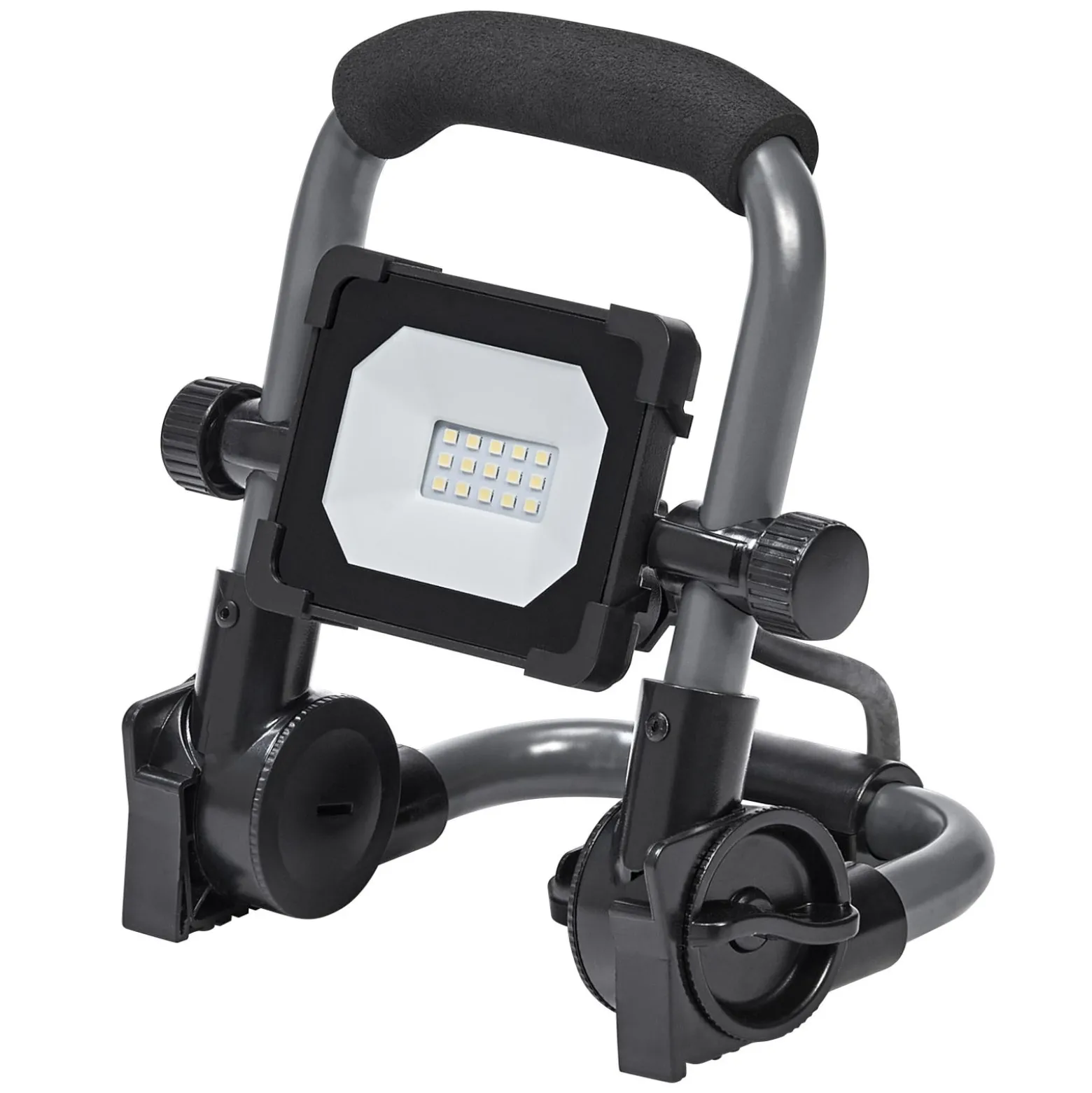 Ledvance LED Strålkastare Abetsbelysningar Value Svart 10W 1000lm 100D - 865 Dagsljus | IP65 - Symmetrisk