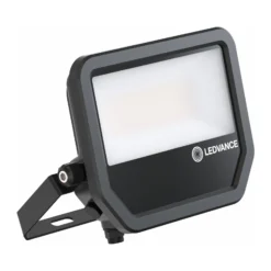 Ledvance LED Strålkastare Aluminium Svart 41W 5500lm 100D - 830 Varm Vit | IP66 - Symmetrisk