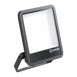 Ledvance LED Strålkastare Aluminium Svart 167W 25000lm 100D - 865 Dagsljus | IP66 - Symmetrisk