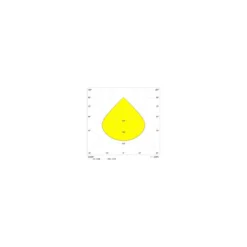 Ledvance LED Strålkastare High Mast Aluminium Svart 280W 39600lm 90D - 730 Varm Vit | IP66 - Symmetrisk - Exkl. Drivdon