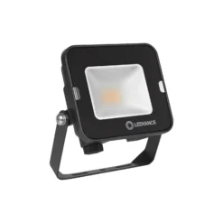 Ledvance LED Strålkastare Kompakt Svart 10W 1000lm 100D - 840 Kallvit | IP65 - Symmetrisk