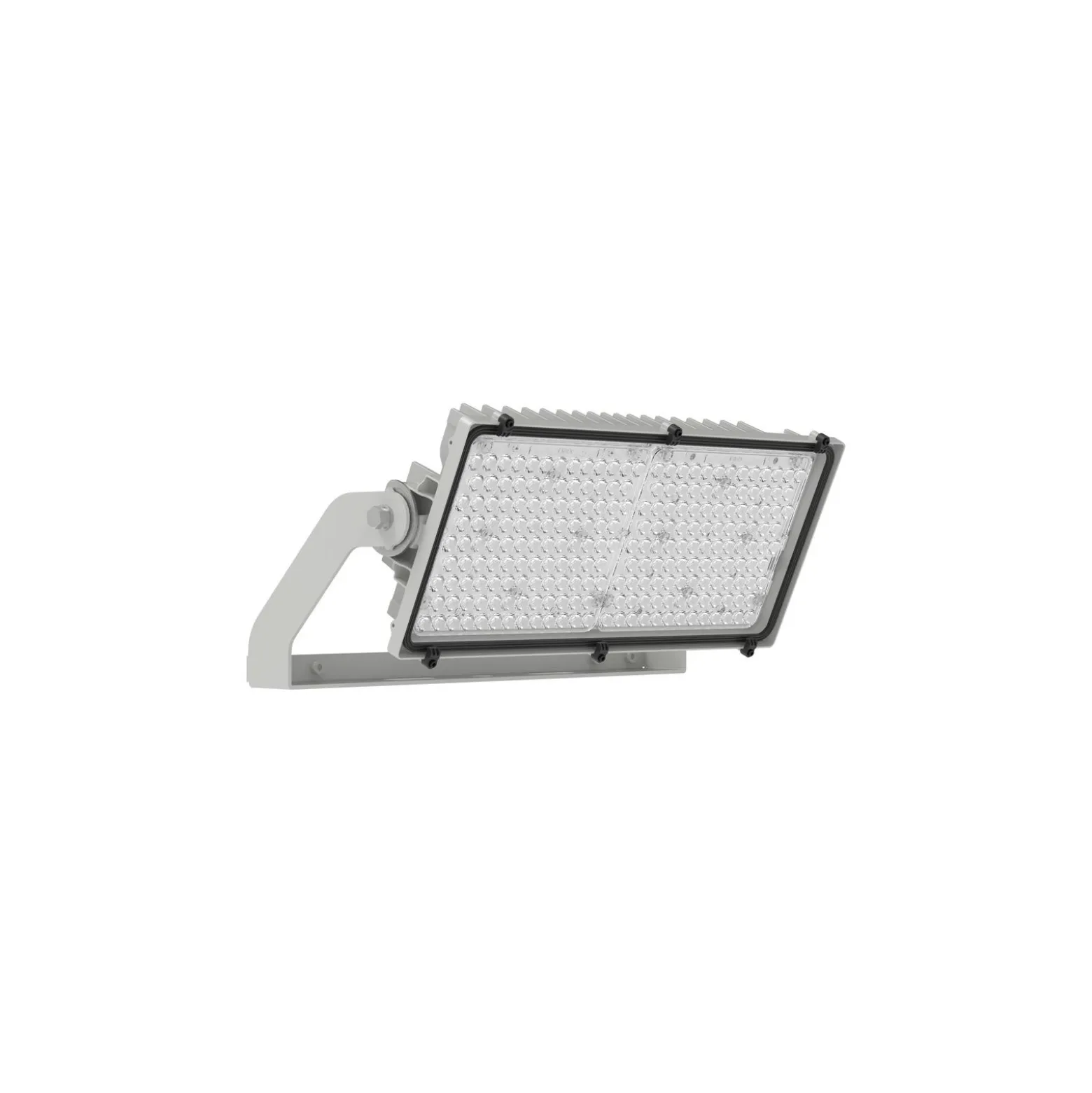 Ledvance LED Strålkastare Max Radial 45 Aluminium Grå 600W 85600lm 45D - 730 Varm Vit | IP66 - Symmetrisk