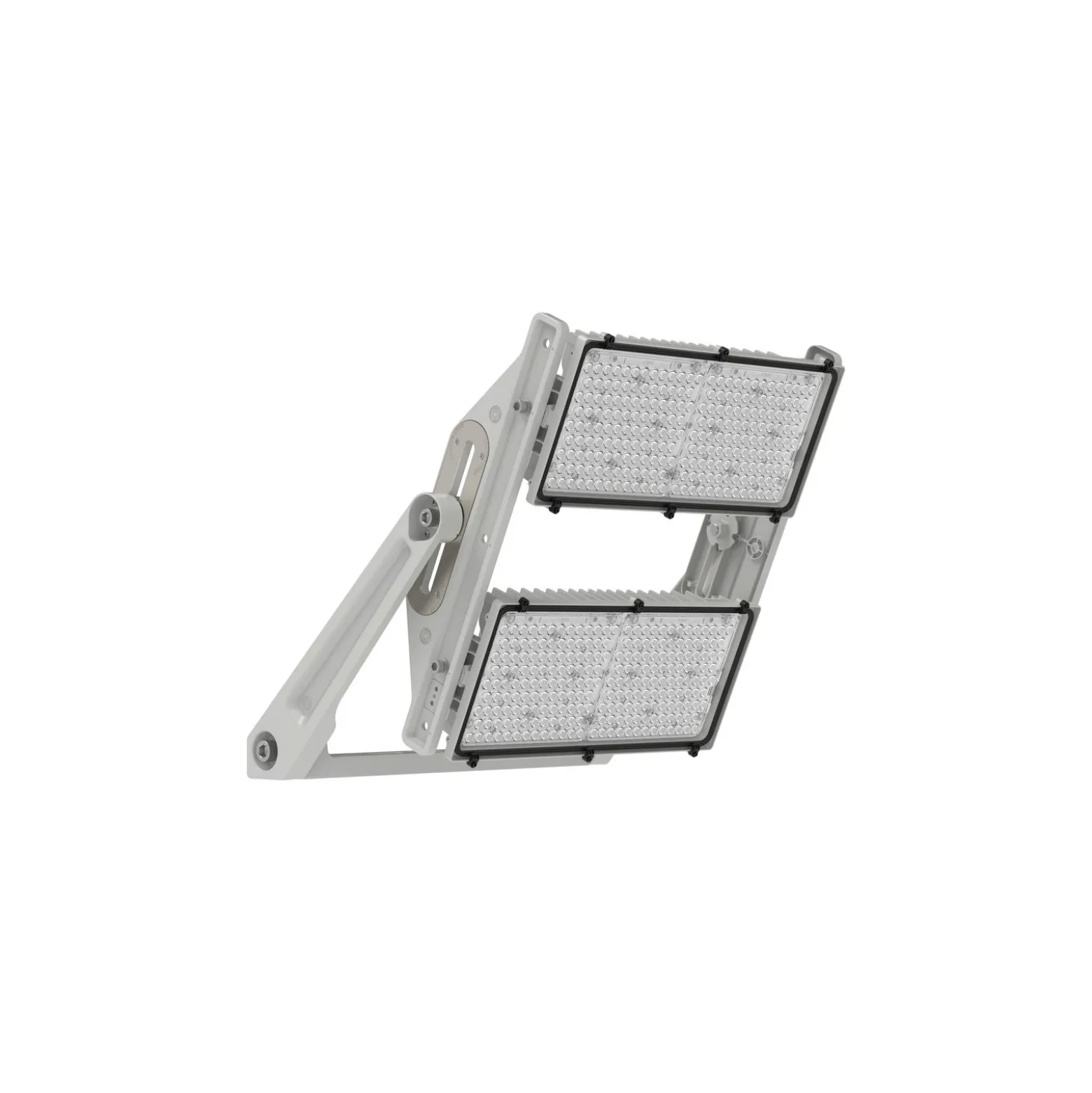 Ledvance LED Strålkastare Max Aluminium Grå 900W 156900lm 65x120D - 730 Varm Vit | IP66 - Asymmetrisk