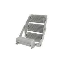 Ledvance LED Strålkastare Max Radial 25 Aluminium Grå 1800W 274000lm 25D - 740 Kallvit | IP66 - Symmetrisk
