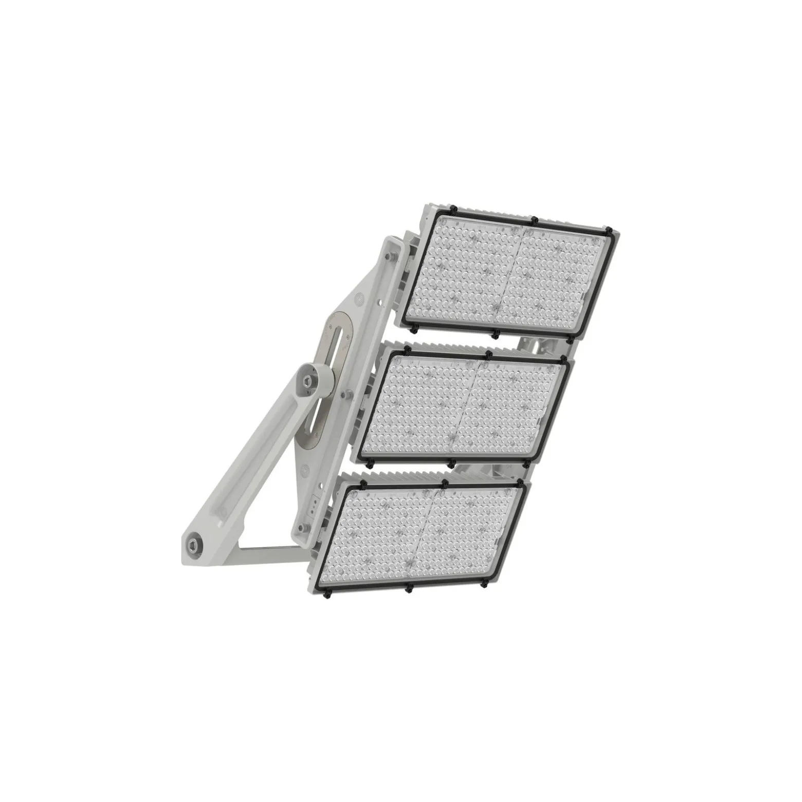 Ledvance LED Strålkastare Max Aluminium Grå 1800W 227700lm 65x120D - 730 Varm Vit | IP66 - Asymmetrisk