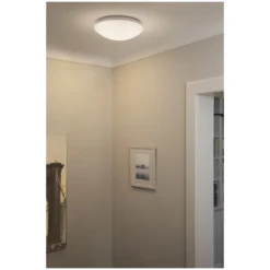 Ledvance LED Taklampa Vägglampa Badrumsbelysning Svart 18W 1150lm - 830-840 CCT | IP44