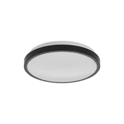 Ledvance LED Taklampa Vägglampa Badrumsbelysning Svart 18W 1150lm - 830-840 CCT | IP44