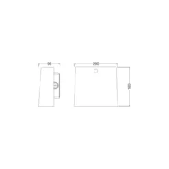 Ledvance LED Urban Väggpack Aluminium Grå 20W 2300lm - 830-840 CCT