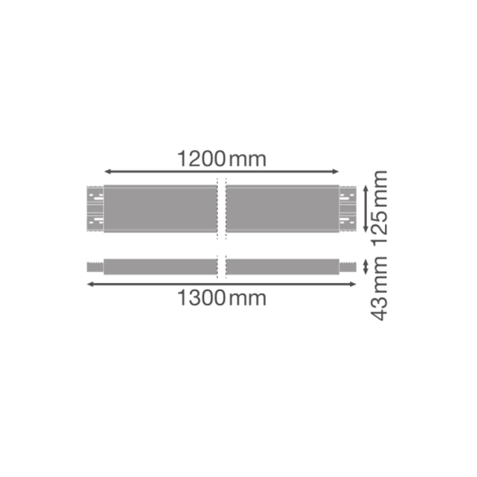 Ledvance Linear IndiviLED Infill 1200 Vit
