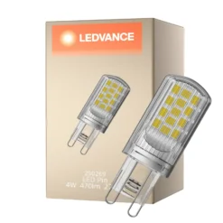 Ledvance Performance LED Capsule Klar G9 4W 470lm - 827 Extra Varm Vit | Dimbar - Ersättare 40W
