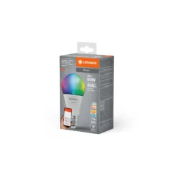 Ledvance Smart+ Wifi E27 A60 9W 806lm - 827-865 Justerbar Vit | RGBW - Dimbar - Ersättare 60W