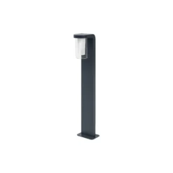 Ledvance Smart+ Wi-Fi LED Piedestallampa Cascade Mörk Grå Utomhus 10W 420lm - 830 Varm Vit | 80cm - RGBW - Dimbar