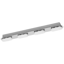 Ledvance Smart+ Wifi LED Vägglampa Badrumsbelysning Silver 27W 2200lm - 830-865 Justerbar Vit | IP44