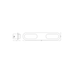 Ledvance Smart+ Wifi LED Vägglampa Badrumsbelysning Silver 15W 1100lm - 830-865 Justerbar Vit | IP44