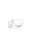 Ledvance Smart+ WiFi Trädgård Vägglampa Mörk Grå Utomhus 15W 950lm - 830 | Runda Camera - Sensor Remote