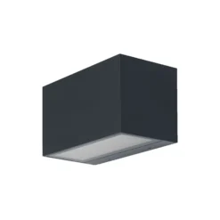 Ledvance Smart+ WiFi Vägglampa Brick Mörk Grå Utomhus 14W 600lm - 830 | RGBW