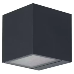 Ledvance Smart+ WiFi Vägglampa Brick Mörk Grå Utomhus 14W 550lm - 830 | RGBW