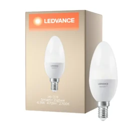 Ledvance Smart+ Zigbee E14 B40 4.9W 470lm - 827 Extra Varm Vit | Dimbar - Ersättare 40W