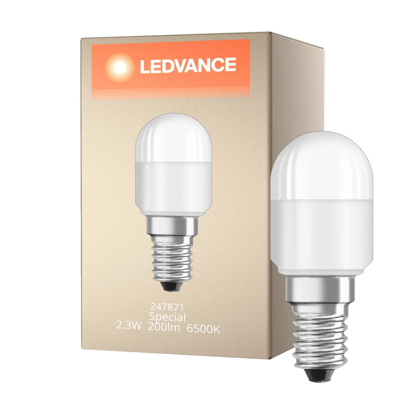 Ledvance Special LED E14 Rör one-handed Matt 2.3W 200lm - 865 Dagsljus | Ersättare 20W