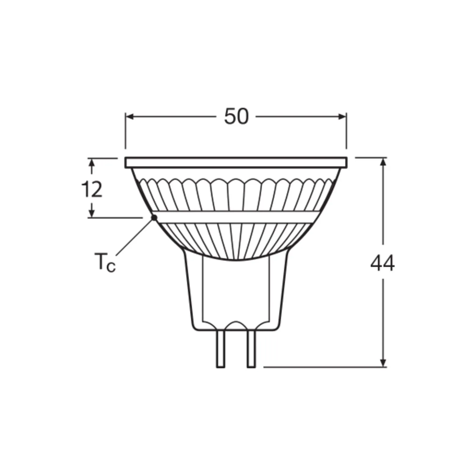 Ledvance Superior LED Spot Reflektor GU5.3 MR16 3.6W 230lm 36D - 930 Varm Vit | Bästa färgåtergivning - Dimbar - Ersättare 20W