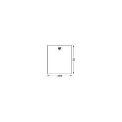 Ledvance Surface Spot Runda Svart| 80mm - Passande för GU10