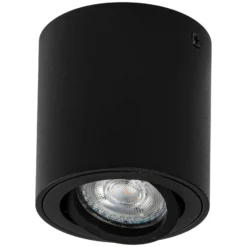 Ledvance Surface Spot Runda Svart| 80mm - Passande för GU10