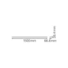 Ledvance TruSys Performance Rail system 50W 8000lm - 840 Kallvit | Very Smal Spridningsgrad