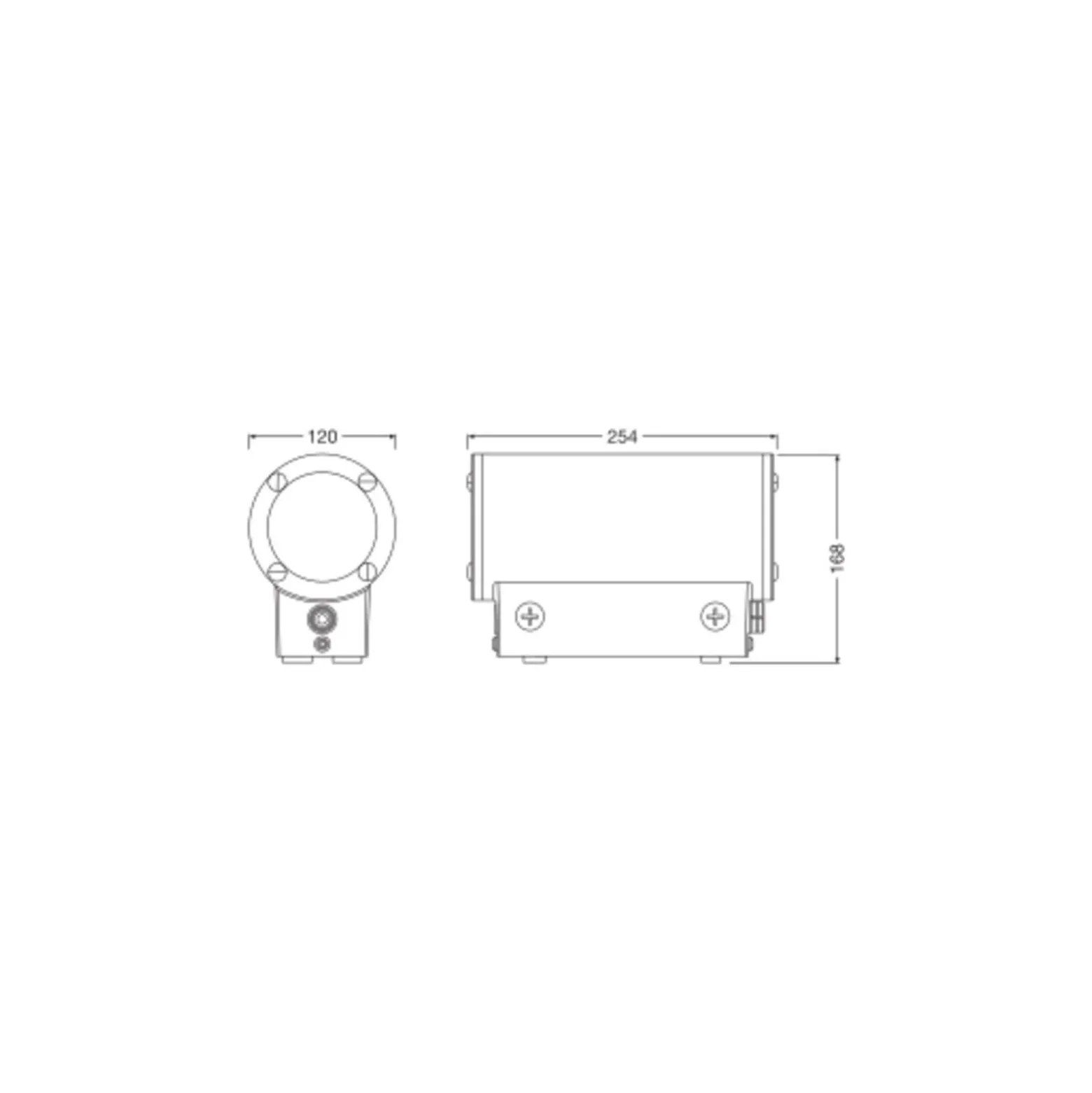 Ledvance Vägglampa Urban Vario Aluminium Grå Up & Down 29W 2600lm - 822-827 CCT | IP65