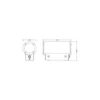 Ledvance Vägglampa Urban Vario Aluminium Grå Up & Down 29W 2900lm - 830-840 CCT | IP65