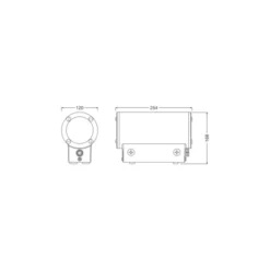 Ledvance Vägglampa Urban Vario Aluminium Grå Up & Down 29W 2900lm - 830-840 CCT | IP65