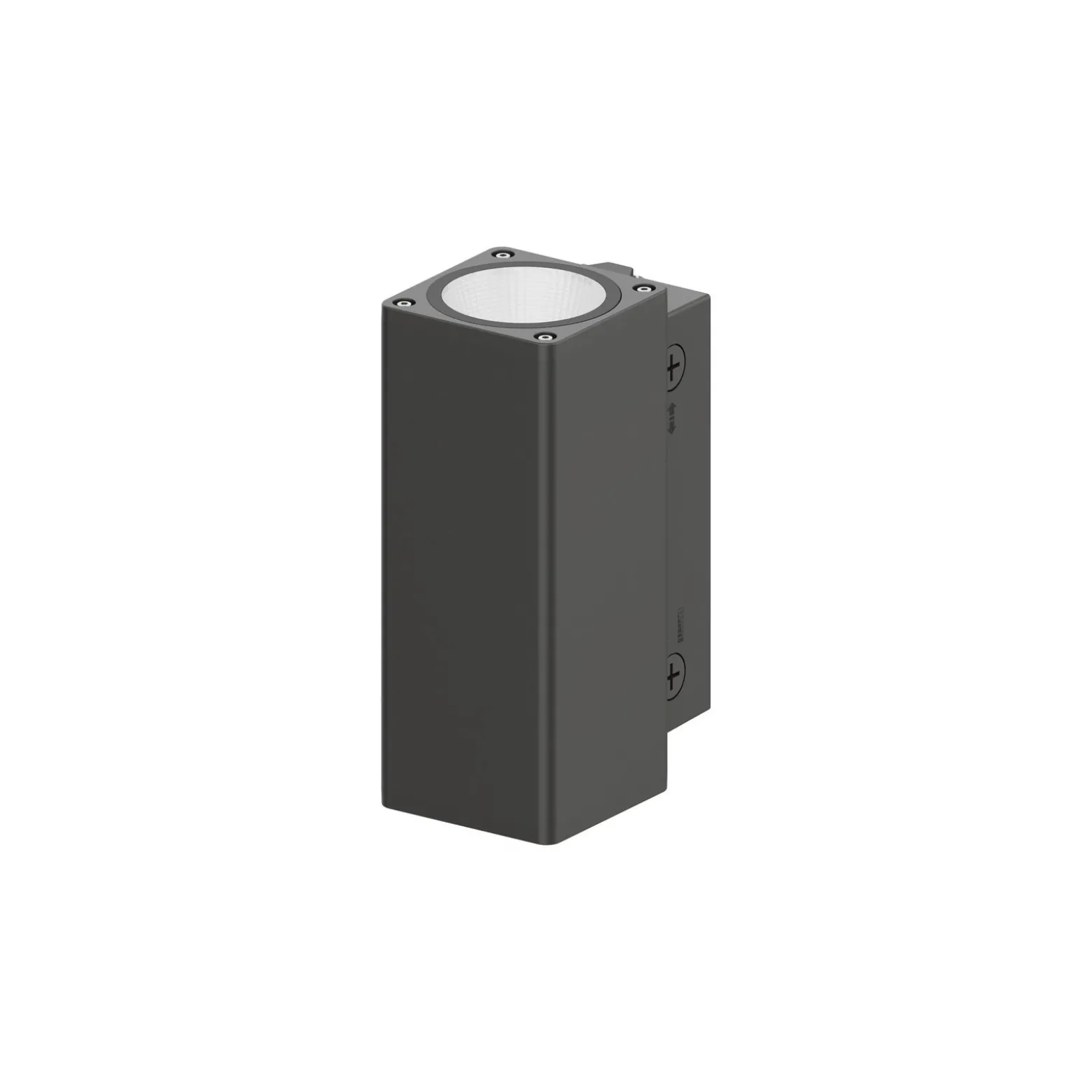 Ledvance Vägglampa Urban Vario Aluminium Grå Up & Down 27W 2700lm - 830-840 CCT | IP65 - Dali Dimbar