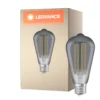 Ledvance Vintage 1906 LED E27 Edison Smoke 11W 500lm - 818 Extra Varm Vit | Dimbar - Ersättare 42W