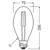 Ledvance Vintage 1906 LED E27 Guld 4W 470lm - 824 Extra Varm Vit | Ersättare 40W