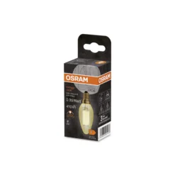 Ledvance Vintage 1906 LED E14 Kronljus Guld 4W 410lm - 824 Extra Varm Vit | Ersättare 35W