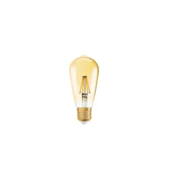 Ledvance Vintage 1906 LED E27 Päron Guld 4W 410lm - 824 Extra Varm Vit | Ersättare 35W