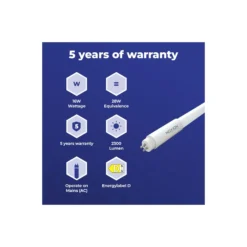 Noxion Avant LEDtube T5 Avant Extreme (Mains AC) High Efficiency 16W 2300lm - 830 Varm Vit | 115cm - Ersättare 28W