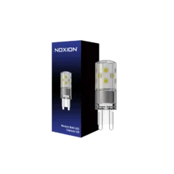 Noxion Bolt LED Kapsel G9 Klar 3.8W 470lm - 830 Varm Vit | Ersättare 40W