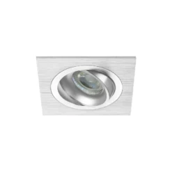 Noxion Infälld Spot Boxi MR16 Lutningsbar Aluminium | Utskärning 80mm - GU10 Sockel