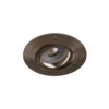 Noxion Infälld Spot Logic MR16 Lutningsbar Glänsande Bronze | 92mm - Utskärning 80mm - IP20 - Inkl. GU10 Sockel