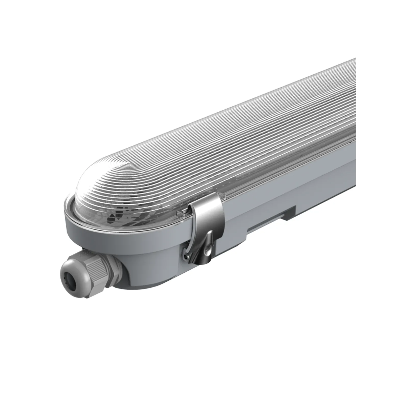 Noxion LED Allmänbruksarmatur Vattentät Poseidon V3.0 35-65W 4550-9100lm - 830-865 CCT | 150cm - Kabelgenomföring (5x2.5mm2) - 3 Timmar Nödbelysning